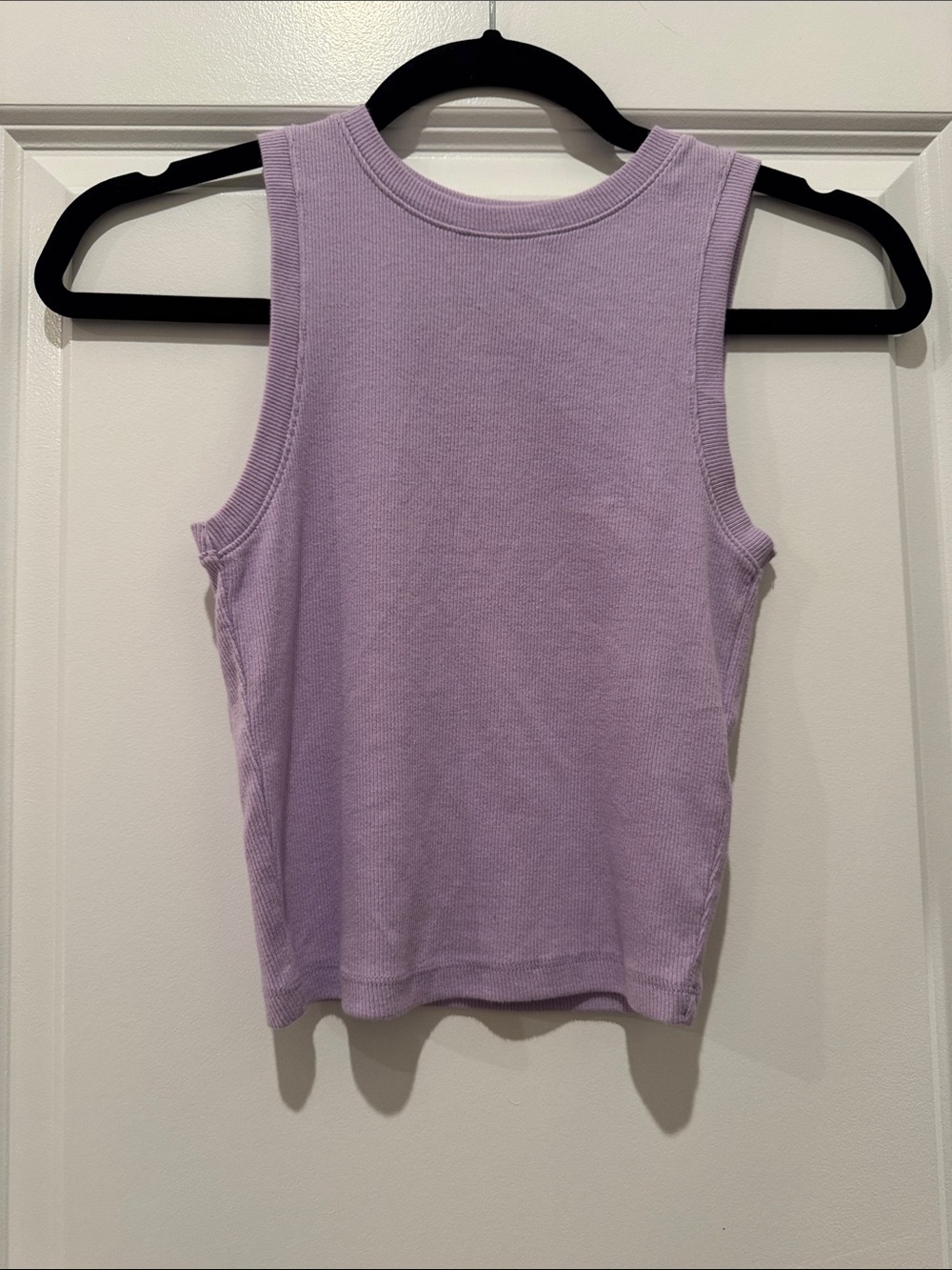Hollister Lavender Ribbed Sleeveless Tank